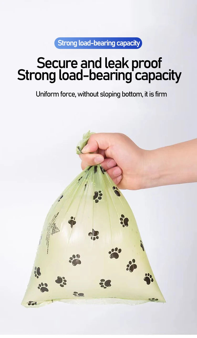 New Poop Bags for Dog Bags Pack Puppy Poop Bag Excrement Dog Poop Sachets Trash Potty Bags