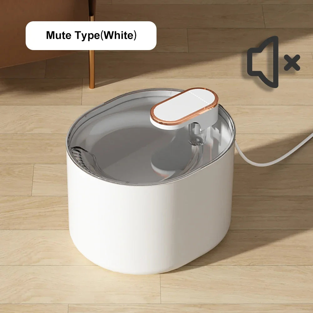 Dog/Cat Water Fountain 3L Automatic Water Dispenser with LED Light Ultra Silent Pet Drinking Water Fountain Automatic Pet Feeder