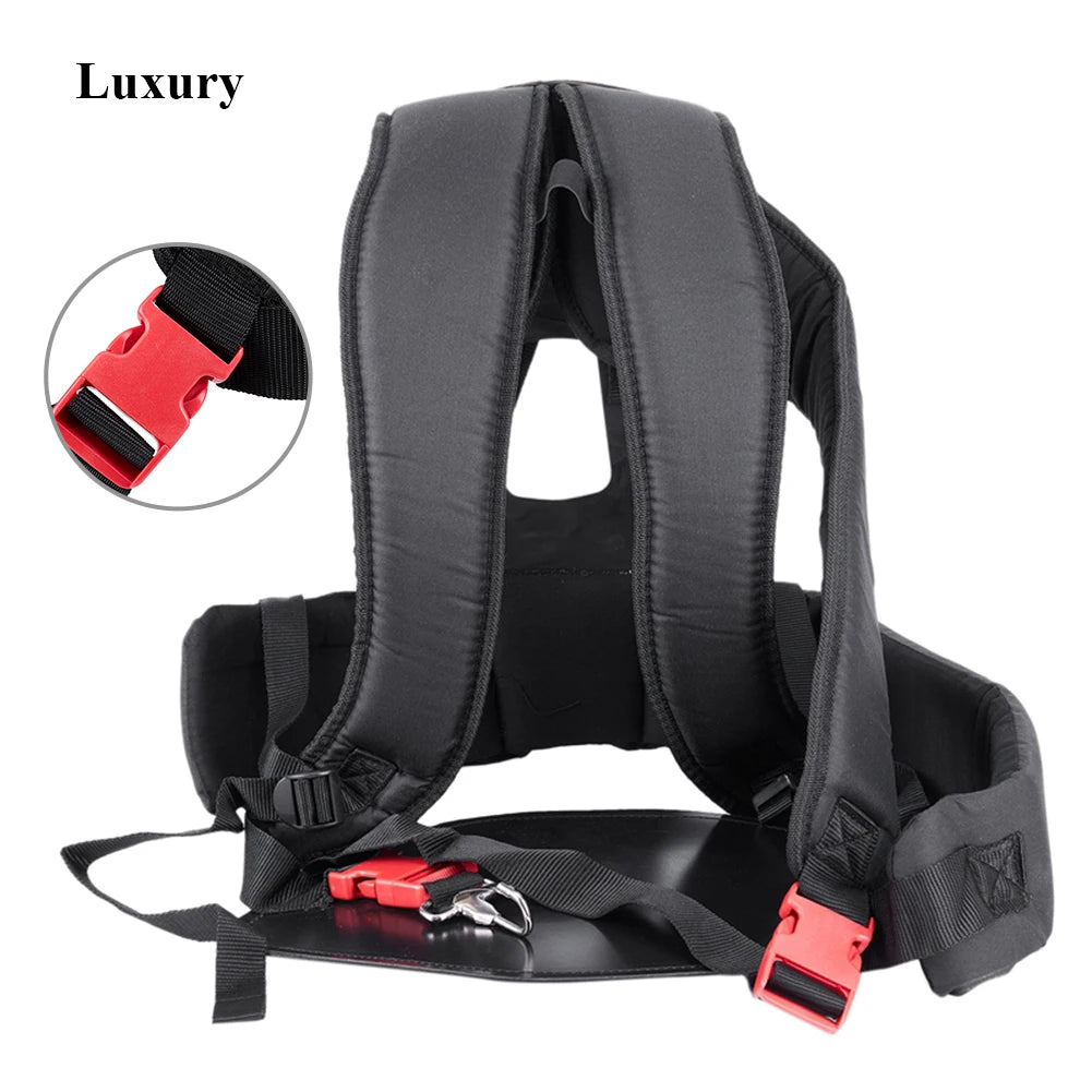Harness Strap Belt Lawn Mower Power Pruner Double Shoulder Strap Harness For Brush Cutter Grass Cutter Accessories