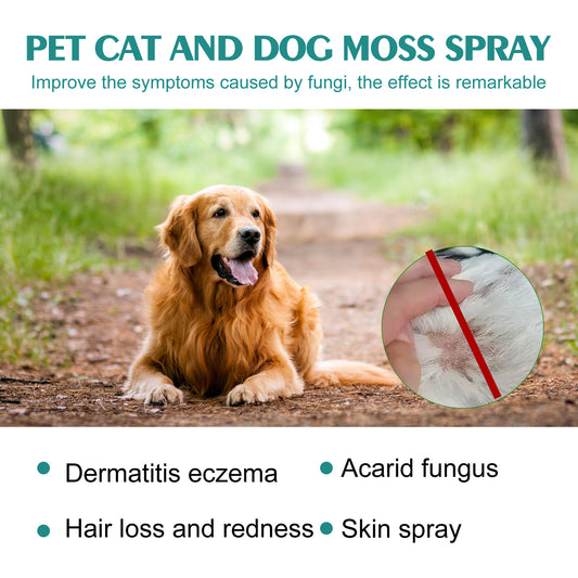 Pet Skin Moss Care Anti-itching Spray
