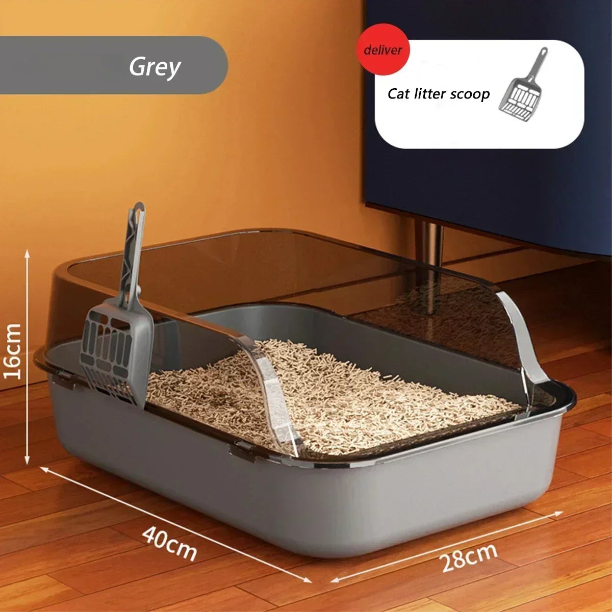 Cat litter box