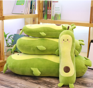 Long Avocado Soft Stuffed Plush Pillow Toy