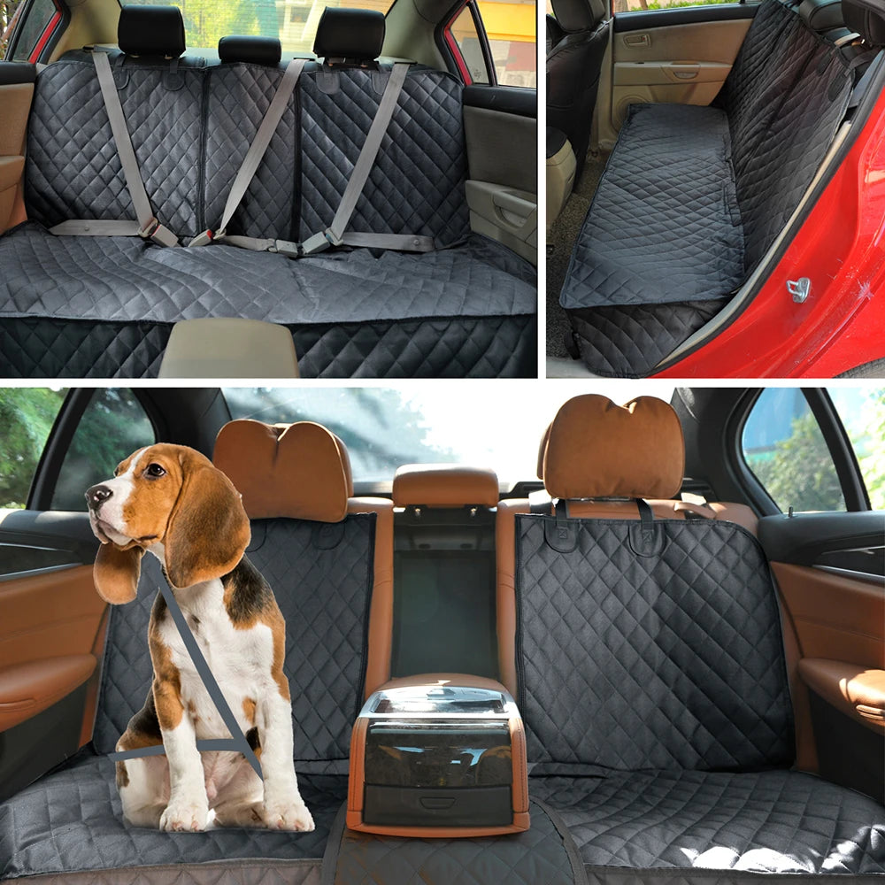 Dog Seat Cover Waterproof.  Cushion Protector With Middle Seat Armrest