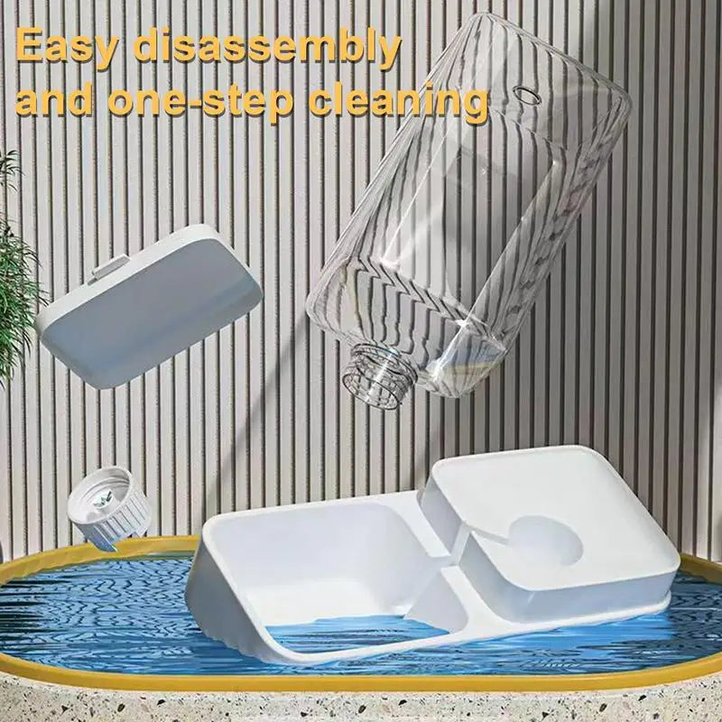 Automatic Cat Feeder Dog Automatic Feeder Transparent Automatic Cat Water Bowl Dog Cat Water Dispenser Pet Accessories