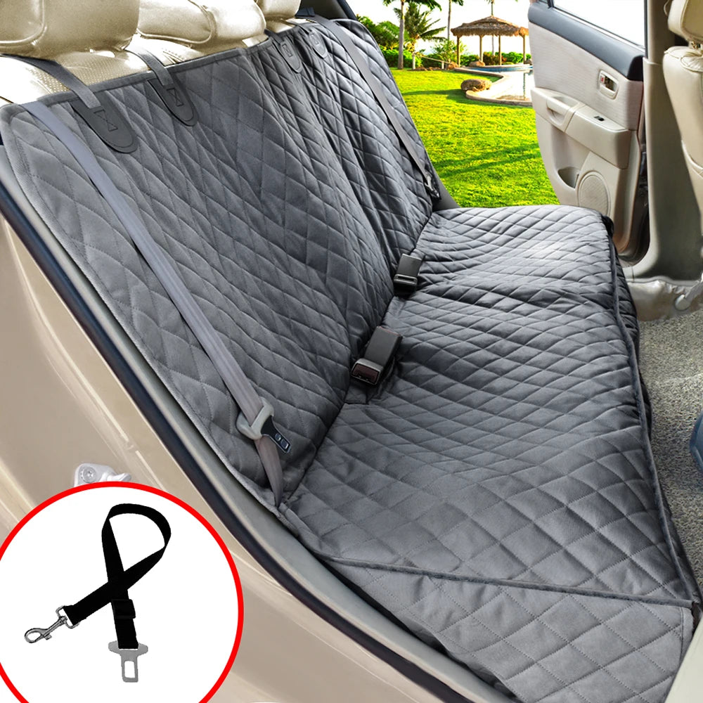 Dog Seat Cover Waterproof.  Cushion Protector With Middle Seat Armrest
