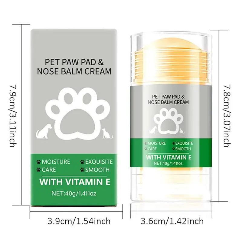 Paw Balm Stick 40g Pet Foot Cream Paws Dog Protective Supplies Balm Cat Moisturizer Care Feet Caring  dog Cat Foot Pad Care