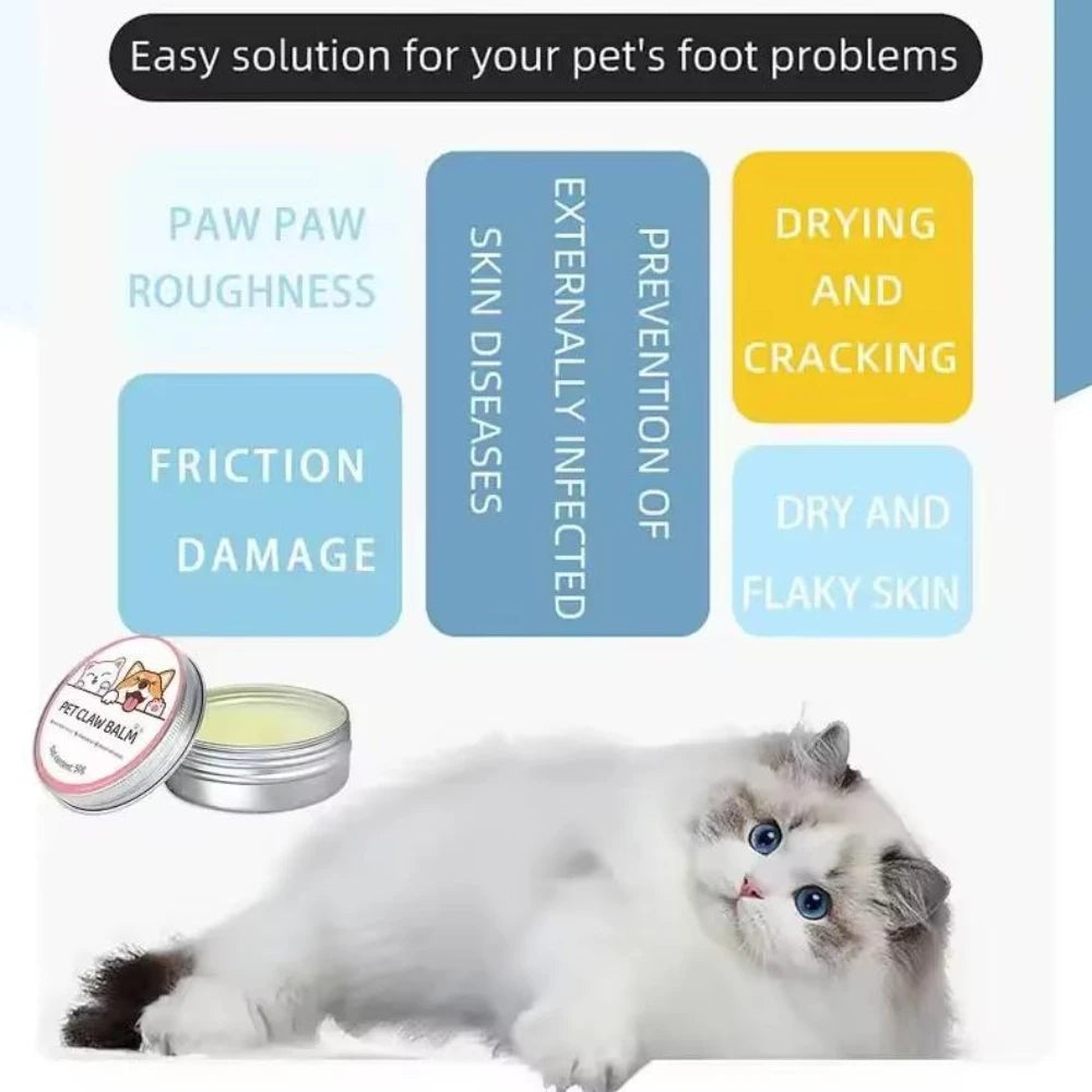 Pet Foot Moisturizing Cream Paw Balm for Cat & Dog