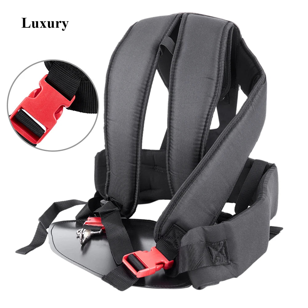 Harness Strap Belt Lawn Mower Power Pruner Double Shoulder Strap Harness For Brush Cutter Grass Cutter Accessories