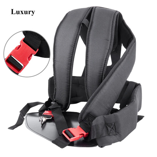Harness Strap Belt Lawn Mower Power Pruner Double Shoulder Strap Harness For Brush Cutter Grass Cutter Accessories