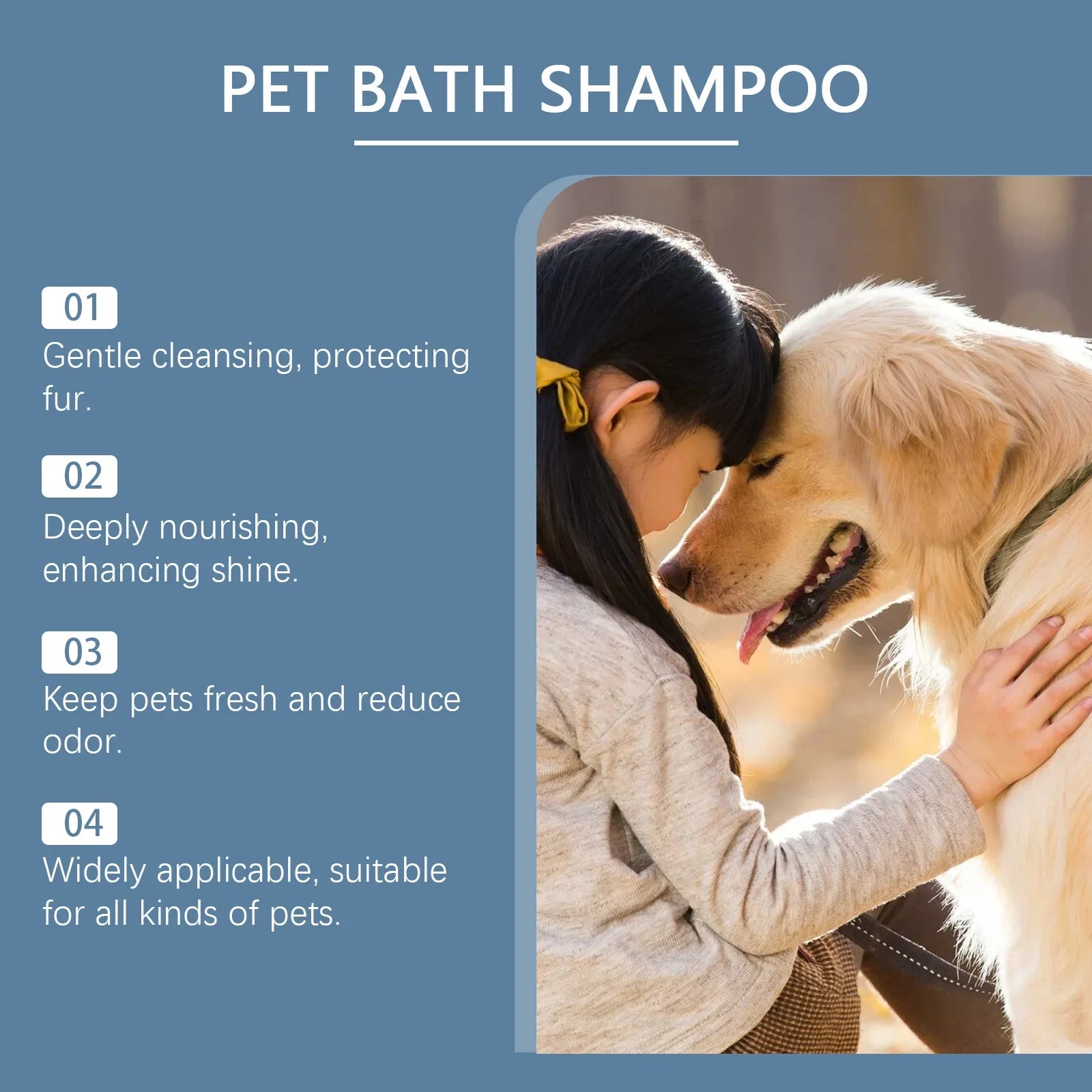 Cat and Dog Coconut Flavor Moisturizing Cleansing Bath Shower Gel Gentle Shampoo