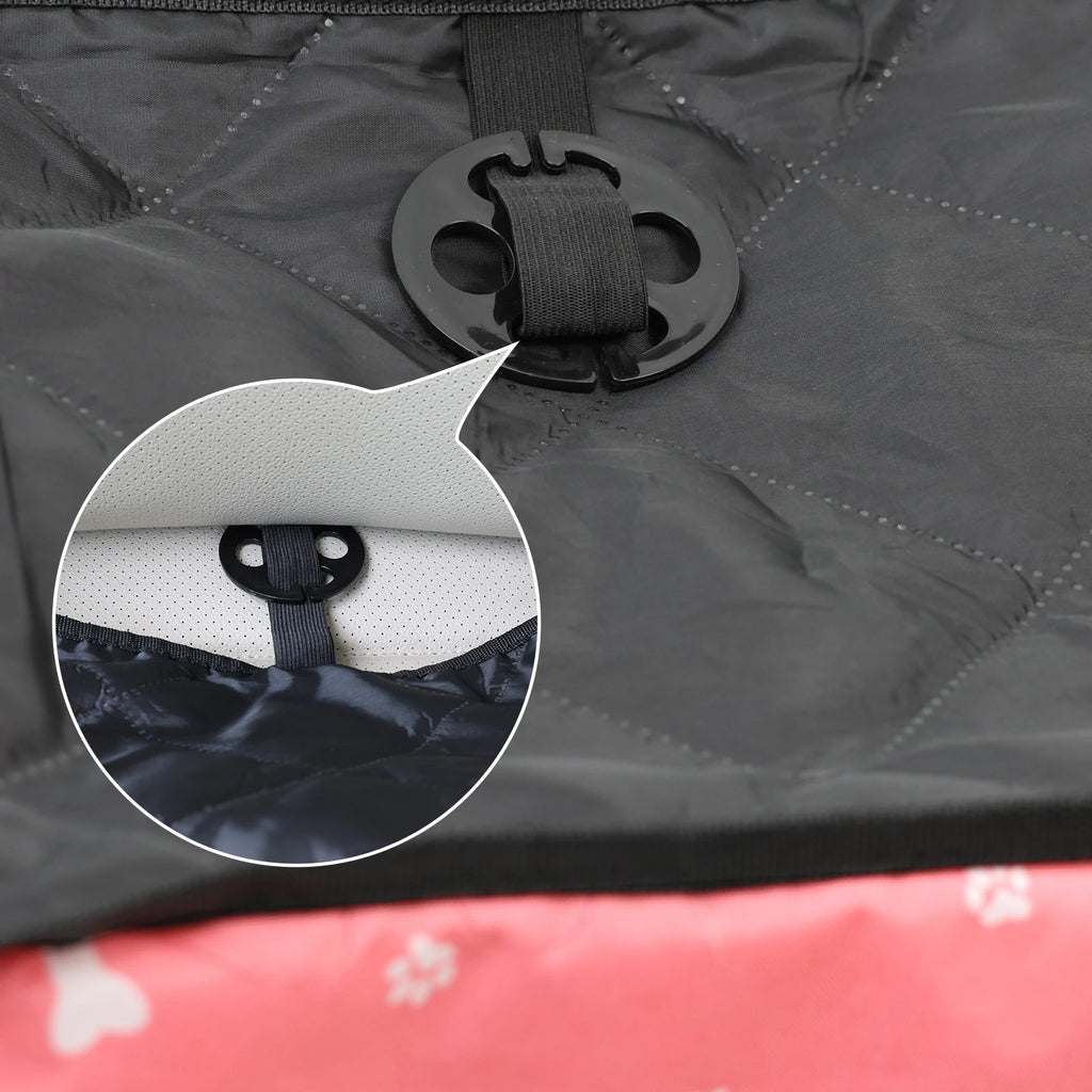 Pet Dog Car Seat with Storage Pockets Cover for Small & Medium Dogs