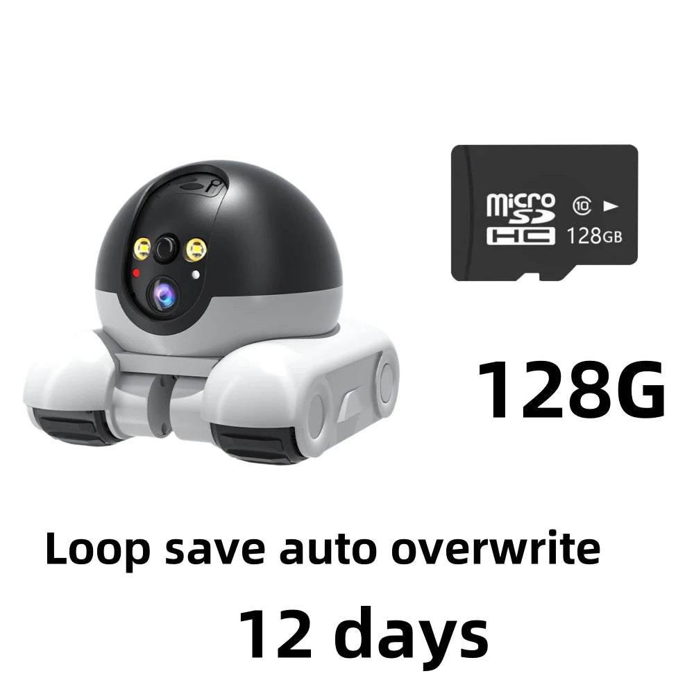 Smart Dual Lens IP Dome Robot Camera Full Color AI Humanoid Detection Two-way Audio Home Security CCTV Baby Pets Monitor New