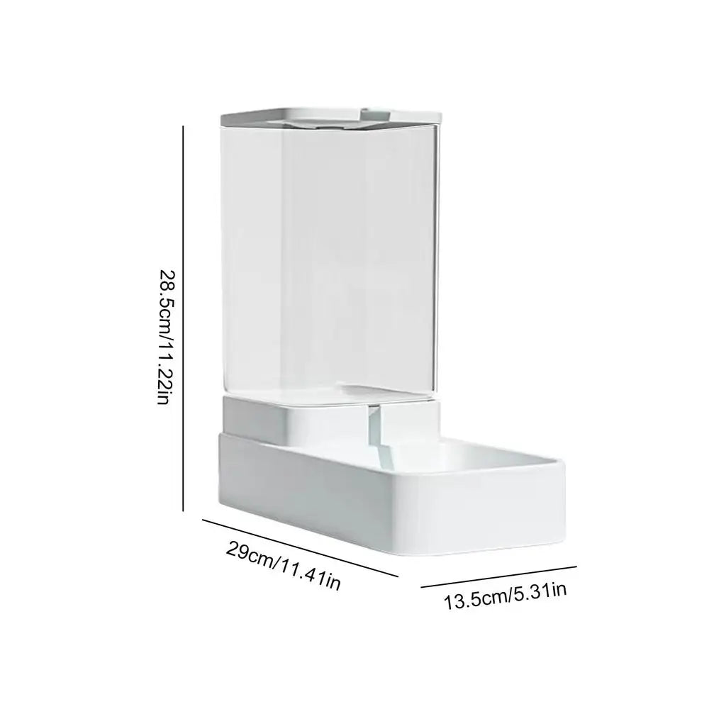 Automatic Cat Feeder Dog Automatic Feeder Transparent Automatic Cat Water Bowl Dog Cat Water Dispenser Pet Accessories