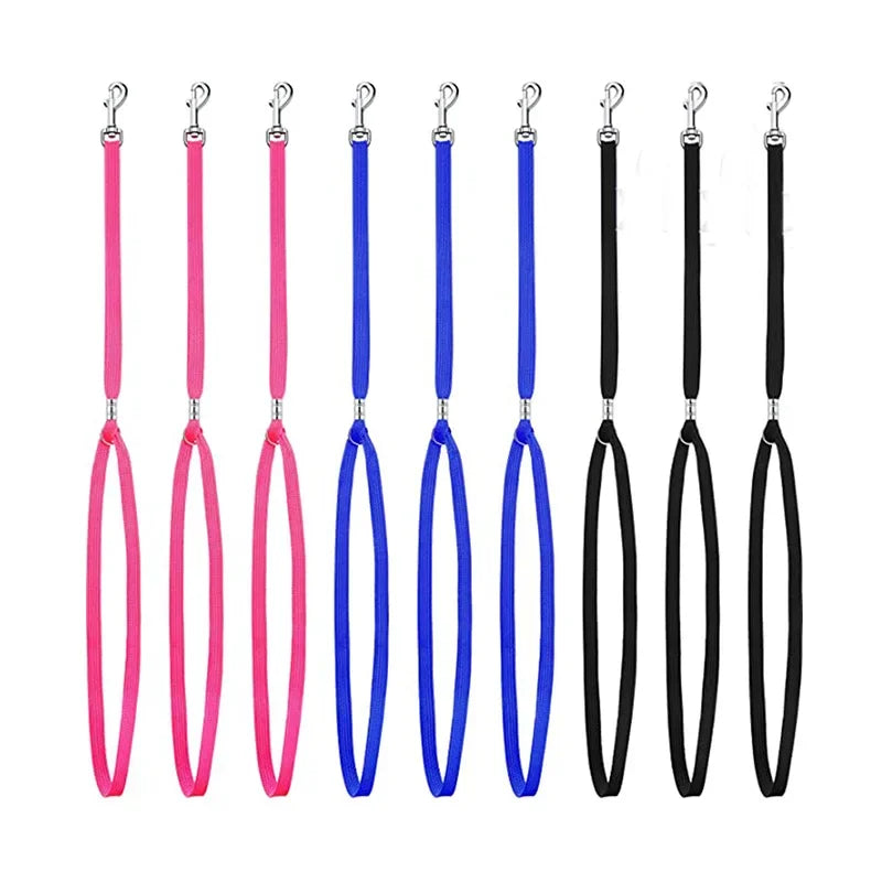 Leash Leads For Pet Grooming Table Adjustable Fixed Dog Cat Safety Rope Pet Grooming Loops Nylon Restraint Noose Pet Supplies