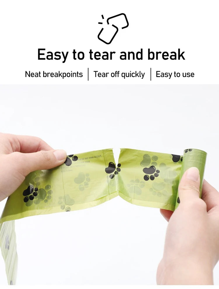 New Poop Bags for Dog Bags Pack Puppy Poop Bag Excrement Dog Poop Sachets Trash Potty Bags