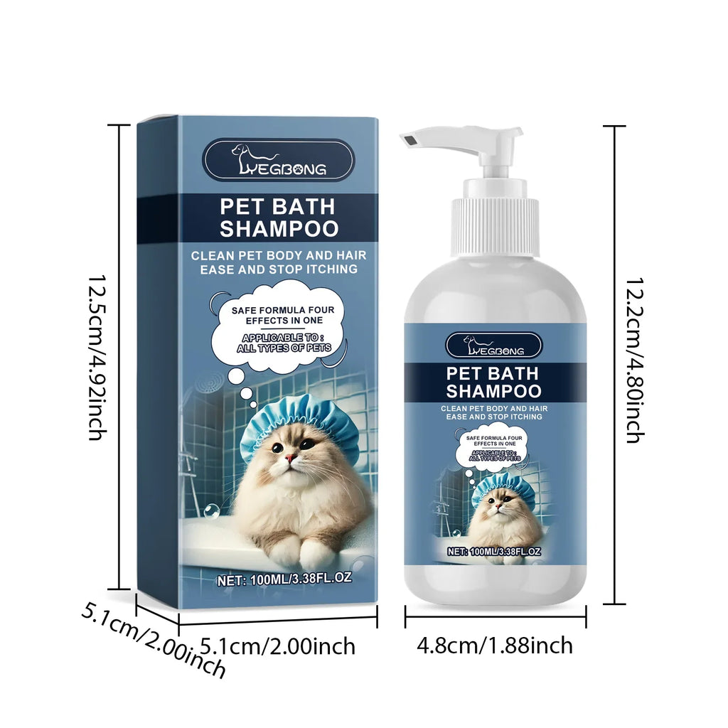 Cat and Dog Coconut Flavor Moisturizing Cleansing Bath Shower Gel Gentle Shampoo