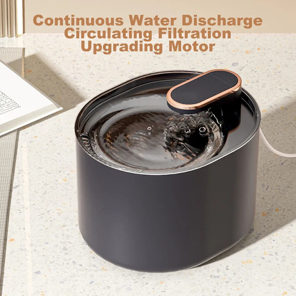 Dog/Cat Water Fountain 3L Automatic Water Dispenser with LED Light Ultra Silent Pet Drinking Water Fountain Automatic Pet Feeder