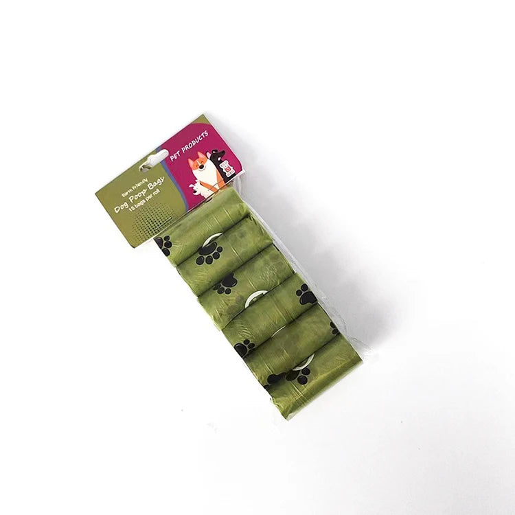 New Poop Bags for Dog Bags Pack Puppy Poop Bag Excrement Dog Poop Sachets Trash Potty Bags