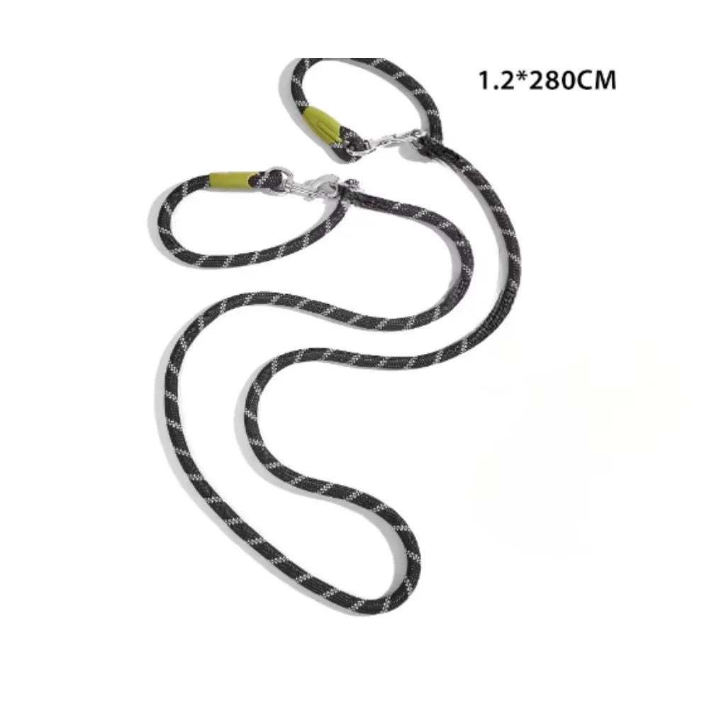 2025 Dog Leash -Double Heavy Duty Traction Rope for Strong Dogs