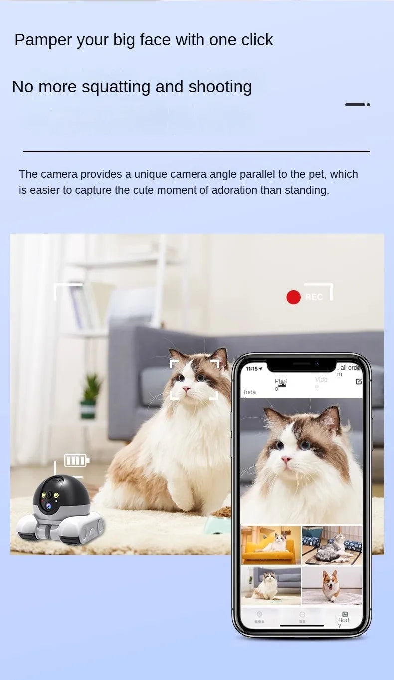 Smart Dual Lens IP Dome Robot Camera Full Color AI Humanoid Detection Two-way Audio Home Security CCTV Baby Pets Monitor New