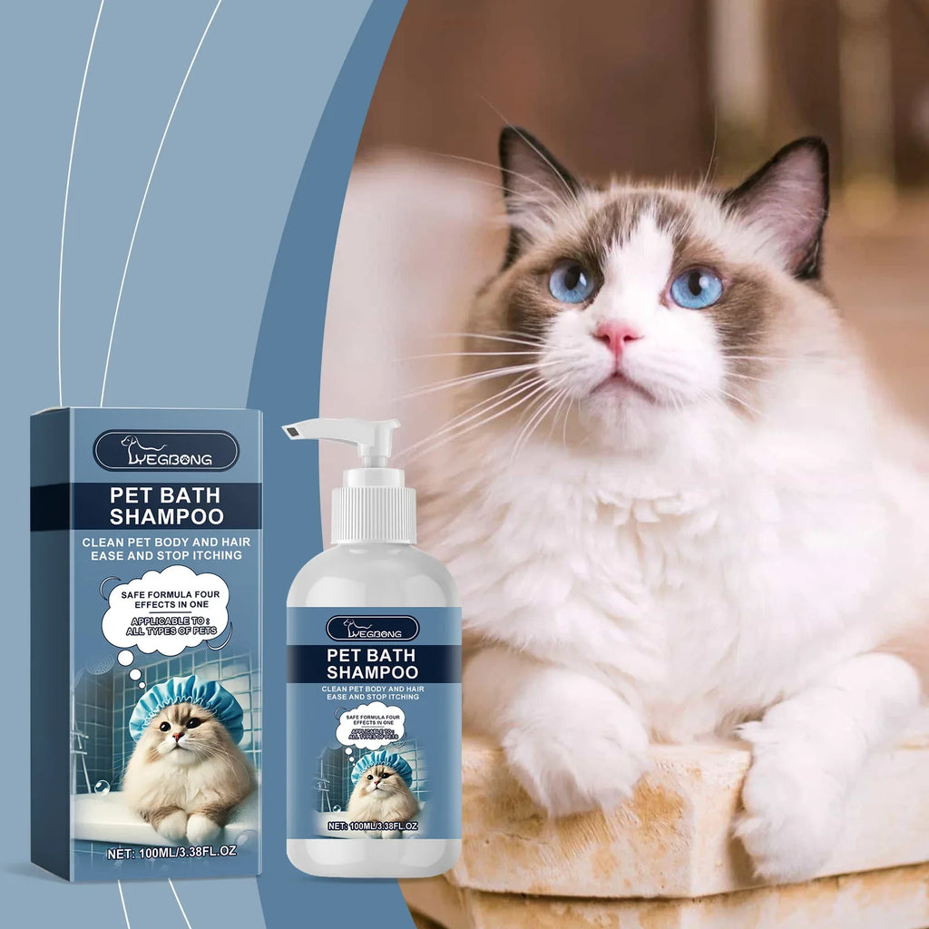 Cat and Dog Coconut Flavor Moisturizing Cleansing Bath Shower Gel Gentle Shampoo