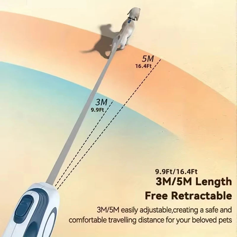 Automatic Retractable Dog Extendable Leash