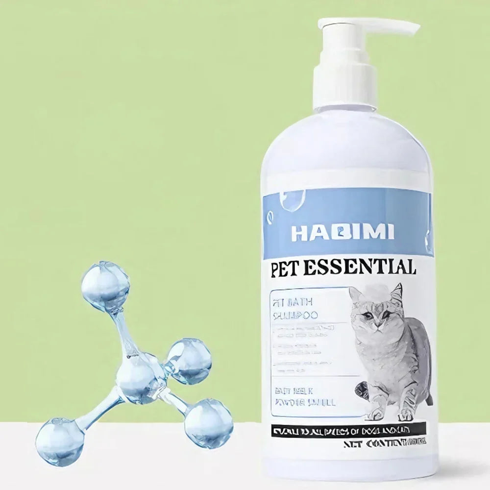 500ml Pet Bath Shampoo Cats Dogs Shower Gel Gentle Cleansing Deodorant Anti Itch Long Lasting Scent Pet Health Cleaning Products