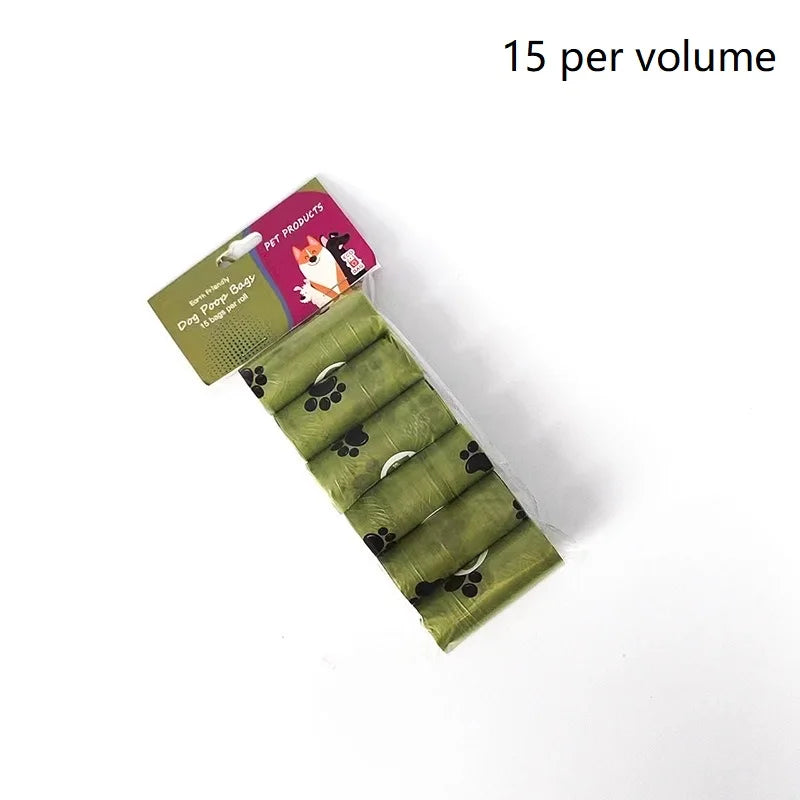 New Poop Bags for Dog Bags Pack Puppy Poop Bag Excrement Dog Poop Sachets Trash Potty Bags