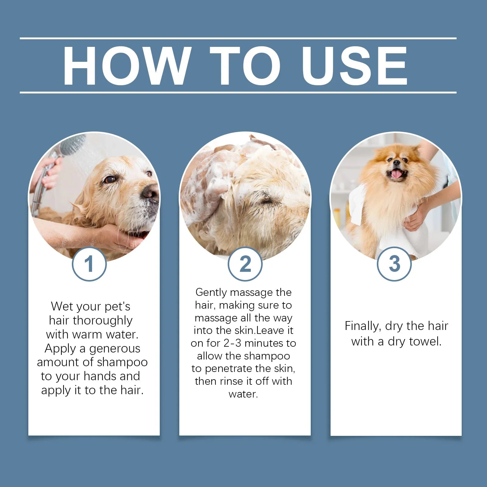 Cat and Dog Coconut Flavor Moisturizing Cleansing Bath Shower Gel Gentle Shampoo