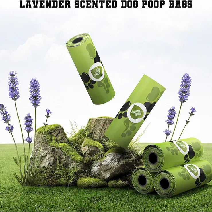 New Poop Bags for Dog Bags Pack Puppy Poop Bag Excrement Dog Poop Sachets Trash Potty Bags