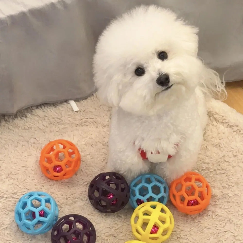 Dog Toy Ball, Pet Boredom Relief Bell Ball