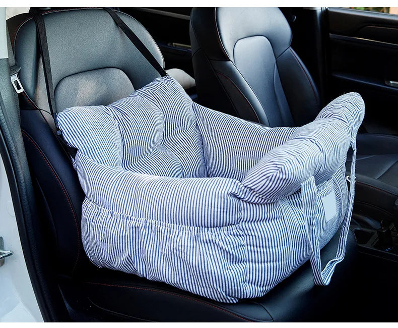 Dog Car Seat With Safety Belt.