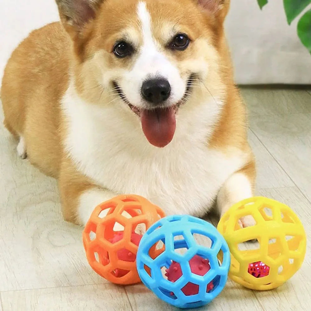 Dog Toy Ball, Pet Boredom Relief Bell Ball