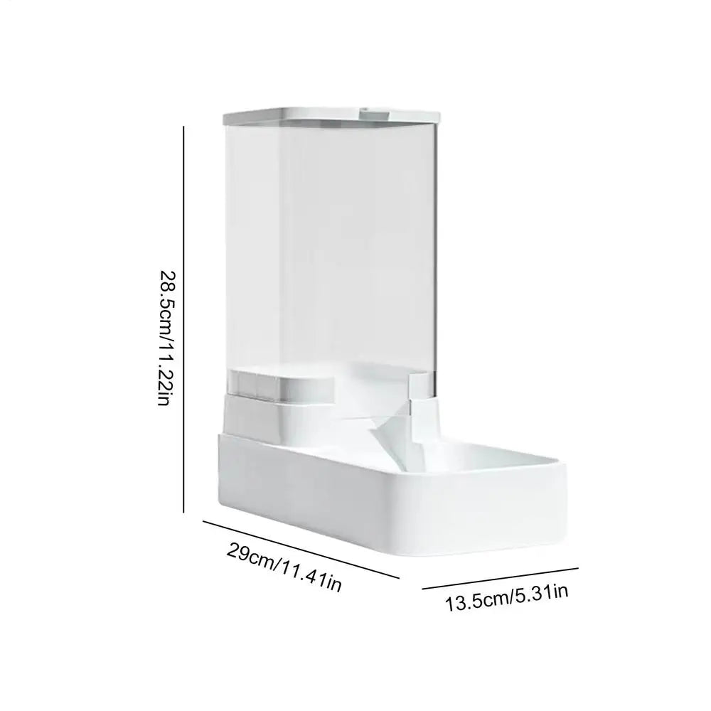 Automatic Cat Feeder Dog Automatic Feeder Transparent Automatic Cat Water Bowl Dog Cat Water Dispenser Pet Accessories