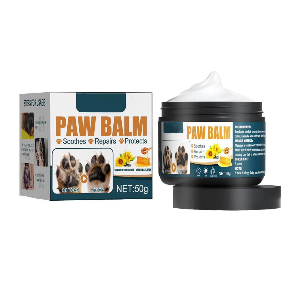 Pet Paw Balm. Repair Dry Paw Cracking Skin