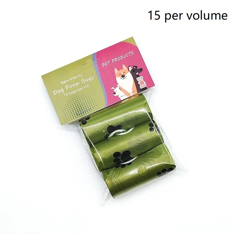 New Poop Bags for Dog Bags Pack Puppy Poop Bag Excrement Dog Poop Sachets Trash Potty Bags