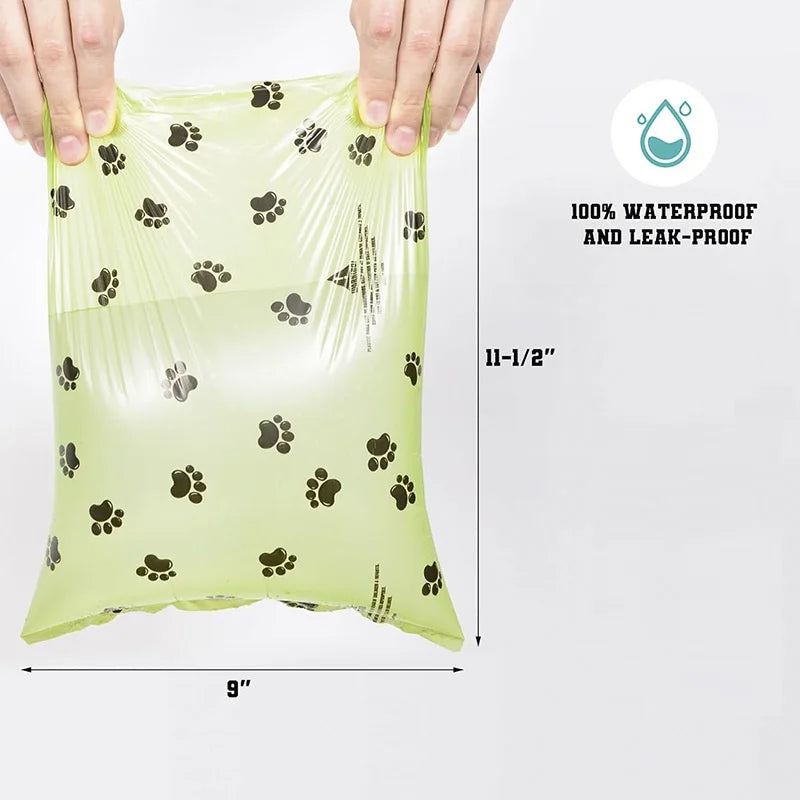 New Poop Bags for Dog Bags Pack Puppy Poop Bag Excrement Dog Poop Sachets Trash Potty Bags