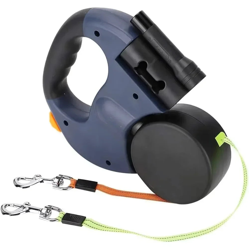 2025 Dog Leash -Double Heavy Duty Traction Rope for Strong Dogs