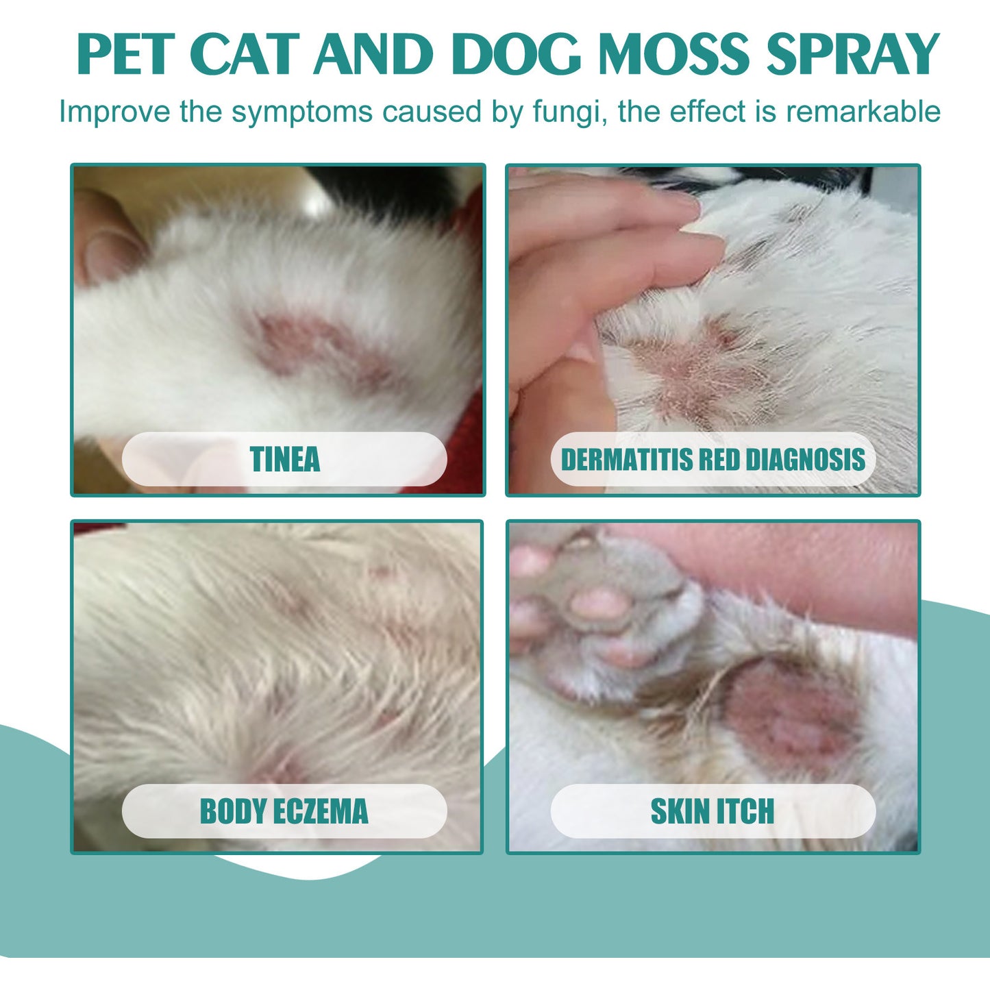 Pet Skin Moss Care Anti-itching Spray