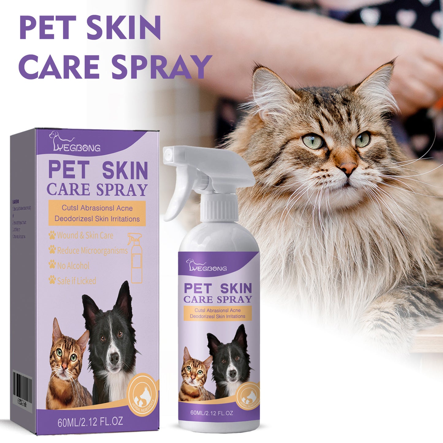 Pet Relieve Skin Spray And Relieve Itching